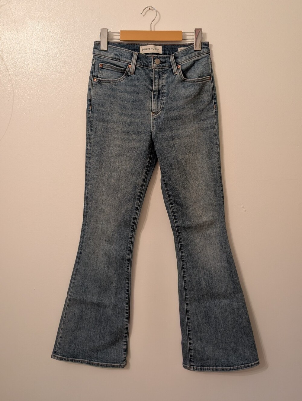 Denim Forum Donna Mid Rise Flare